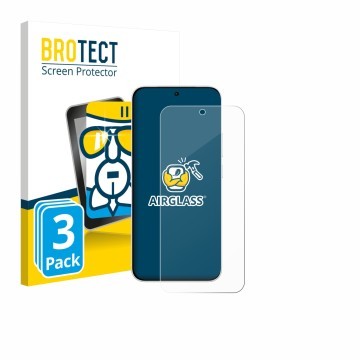 Vorderseite einer Produktverpackung mit dem Markenlogo BROTECT. Daneben ist das Gerät Vivo iQOO Z11 mit dem zugehörigen Displa