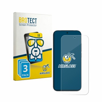 Vorderseite einer Produktverpackung mit dem Markenlogo BROTECT. Daneben ist das Gerät Vivo iQOO Z11 Turbo mit dem zugehörigen 