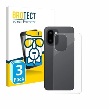 Parte frontale di una confezione del prodotto con il logo del marchio BROTECT. Accanto è raffigurato il dispositivo OnePlus 15