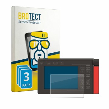 Vorderseite einer Produktverpackung mit dem Markenlogo BROTECT. Daneben ist das Gerät Müller Elektronik SMART570 mit dem zugeh