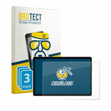 Parte frontale di una confezione del prodotto con il logo del marchio BROTECT. Accanto è raffigurato il dispositivo fezawio F1