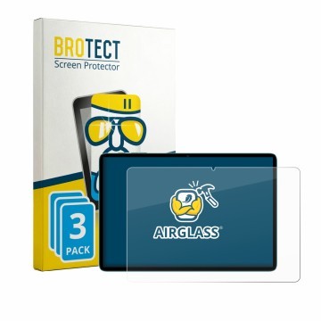 Face avant d’un emballage produit avec le logo de la marque BROTECT. À côté, l’appareil Teclast P33 est représenté avec la pro