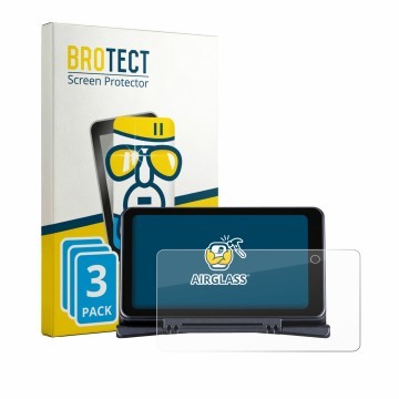 Vorderseite einer Produktverpackung mit dem Markenlogo BROTECT. Daneben ist das Gerät Xhorse Dolphin II XP-005L mit dem zugehö