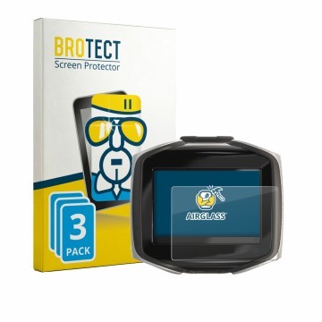 Face avant d’un emballage produit avec le logo de la marque BROTECT. À côté, l’appareil Mares Quad CI est représenté avec la p