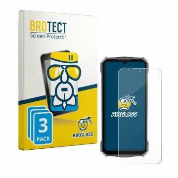 Vorderseite einer Produktverpackung mit dem Markenlogo BROTECT. Daneben ist das Gerät Doogee Fire 7 Ultra mit dem zugehörigen 