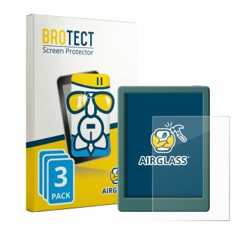 Front side of a product packaging with the brand logo BROTECT. Next to it is the device Musnap Neo C shown with the correspond