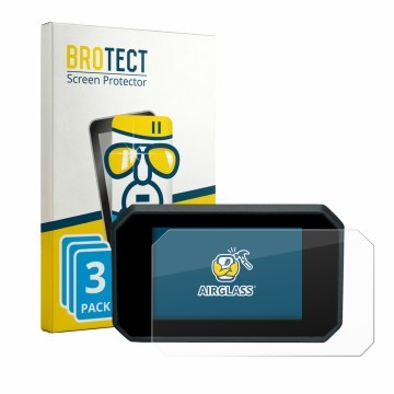Vorderseite einer Produktverpackung mit dem Markenlogo BROTECT. Daneben ist das Gerät Suzuki GSX‑8T / 8TT 2026 mit dem zugehör