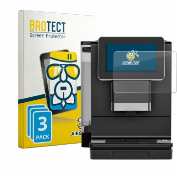 Parte frontale di una confezione del prodotto con il logo del marchio BROTECT. Accanto è raffigurato il dispositivo Nivona NIV
