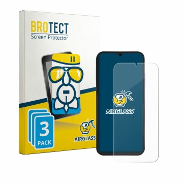 Parte frontale di una confezione del prodotto con il logo del marchio BROTECT. Accanto è raffigurato il dispositivo Fossibot S