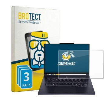 Parte frontale di una confezione del prodotto con il logo del marchio BROTECT. Accanto è raffigurato il dispositivo Lenovo Leg
