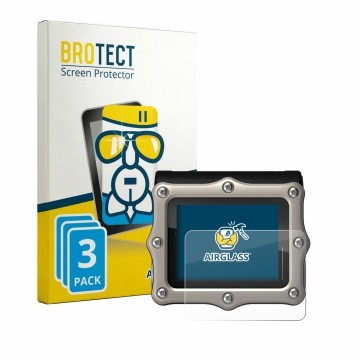 Face avant d’un emballage produit avec le logo de la marque BROTECT. À côté, l’appareil Shearwater Perdix 3 est représenté ave