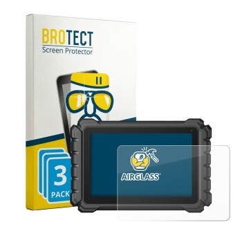 Parte frontale di una confezione del prodotto con il logo del marchio BROTECT. Accanto è raffigurato il dispositivo Topdon One