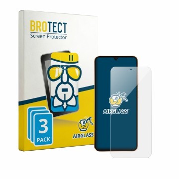 Face avant d’un emballage produit avec le logo de la marque BROTECT. À côté, l’appareil Hotwav A17 Pro Max est représenté avec