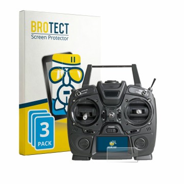 Parte frontale di una confezione del prodotto con il logo del marchio BROTECT. Accanto è raffigurato il dispositivo Graupner M