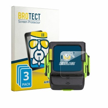 Front side of a product packaging with the brand logo BROTECT. Next to it is the device Zebra WS501 shown with the correspondi