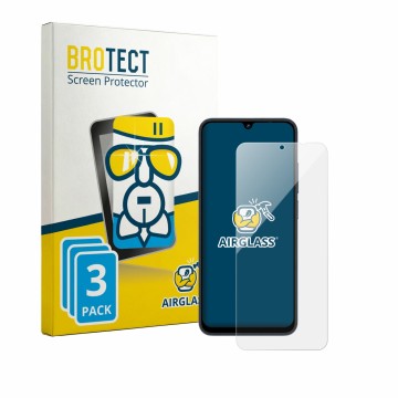 Parte frontale di una confezione del prodotto con il logo del marchio BROTECT. Accanto è raffigurato il dispositivo Lagenio A1