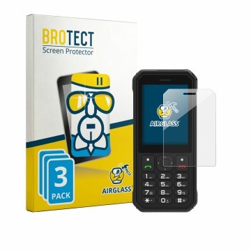 Face avant d’un emballage produit avec le logo de la marque BROTECT. À côté, l’appareil AGM M11 est représenté avec la protect
