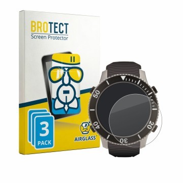 Face avant d’un emballage produit avec le logo de la marque BROTECT. À côté, l’appareil SCUBAPRO Galileo G3 Ti est représenté 