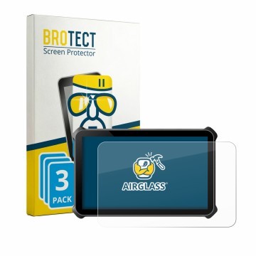 Face avant d’un emballage produit avec le logo de la marque BROTECT. À côté, l’appareil Magewell Director One est représenté a