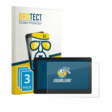 Vorderseite einer Produktverpackung mit dem Markenlogo BROTECT. Daneben ist das Gerät VECTOR AGR HD408 Display Terminal mit de