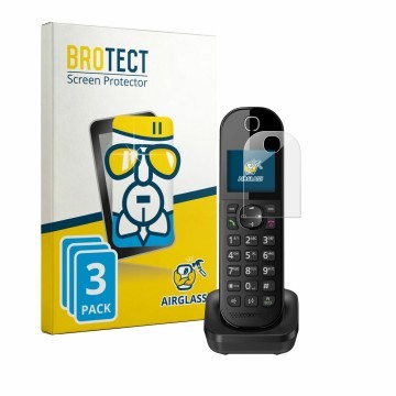 Parte frontale di una confezione del prodotto con il logo del marchio BROTECT. Accanto è raffigurato il dispositivo Panasonic 