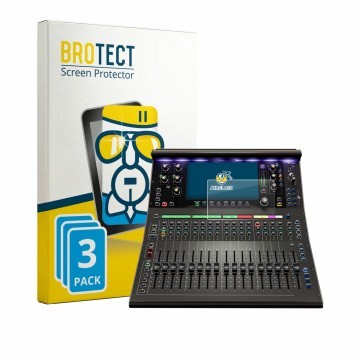 Vorderseite einer Produktverpackung mit dem Markenlogo BROTECT. Daneben ist das Gerät Allen&Heat SQ5 Plus mit dem zugehörigen 