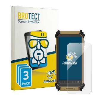 Parte frontale di una confezione del prodotto con il logo del marchio BROTECT. Accanto è raffigurato il dispositivo DT Researc