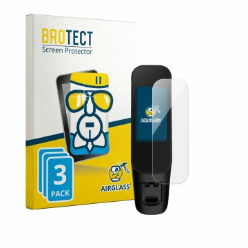 Parte frontale di una confezione del prodotto con il logo del marchio BROTECT. Accanto è raffigurato il dispositivo Xiaomi Ele