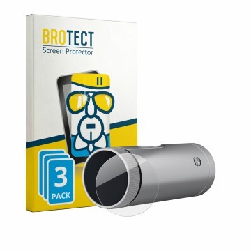 Face avant d’un emballage produit avec le logo de la marque BROTECT. À côté, l’appareil SHARK ChillPill 3-in-1 FA022EU est rep