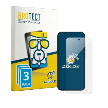 Parte frontale di una confezione del prodotto con il logo del marchio BROTECT. Accanto è raffigurato il dispositivo Oppo Reno 