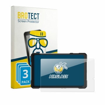 Face avant d’un emballage produit avec le logo de la marque BROTECT. À côté, l’appareil 8849 Tank Pad Ultra est représenté ave