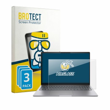 Vorderseite einer Produktverpackung mit dem Markenlogo BROTECT. Daneben ist das Gerät HP Zbook 8 G2i 16