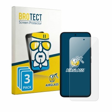 Front side of a product packaging with the brand logo BROTECT. Next to it is the device Xiaomi Redmi Note 17 Pro 5G shown with