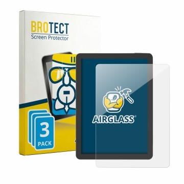 Parte frontale di una confezione del prodotto con il logo del marchio BROTECT. Accanto è raffigurato il dispositivo Bigme B6 P