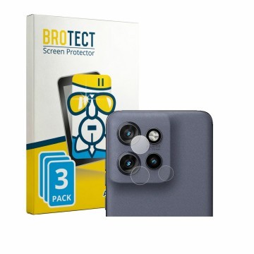 Face avant d’un emballage produit avec le logo de la marque BROTECT. À côté, l’appareil Motorola Edge 60 Neo (Caméra UNIQUEMEN