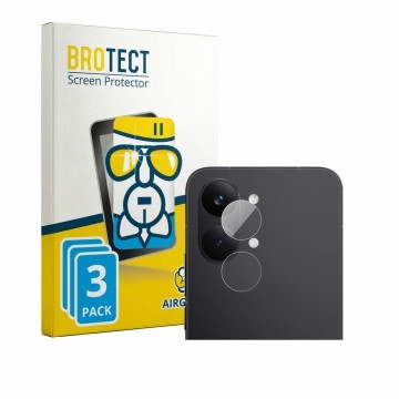 Parte frontal de un envase de producto con el logotipo de la marca BROTECT. Al lado se muestra el dispositivo Xiaomi Poco X8 P