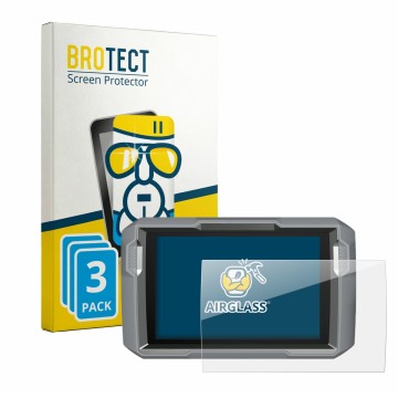 Front side of a product packaging with the brand logo BROTECT. Next to it is the device Topdon ArtiDiag 900 Lite shown with th
