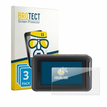 Vorderseite einer Produktverpackung mit dem Markenlogo BROTECT. Daneben ist das Gerät Creality Pika mit dem zugehörigen Displa