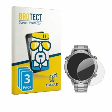 Front side of a product packaging with the brand logo BROTECT. Next to it is the device SUNKTA EF26-C shown with the correspon
