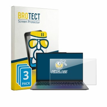 Vorderseite einer Produktverpackung mit dem Markenlogo BROTECT. Daneben ist das Gerät Medion Avantum 15 S2 mit dem zugehörigen