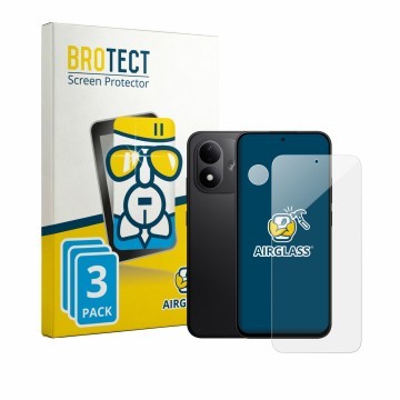 Front side of a product packaging with the brand logo BROTECT. Next to it is the device Xiaomi Redmi Note 17 5G (Front+Camera)