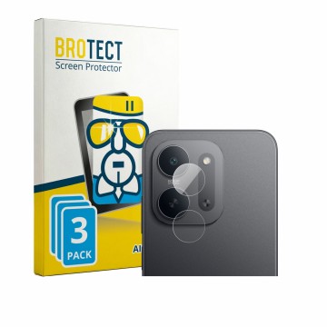 Parte frontale di una confezione del prodotto con il logo del marchio BROTECT. Accanto è raffigurato il dispositivo Xiaomi Red