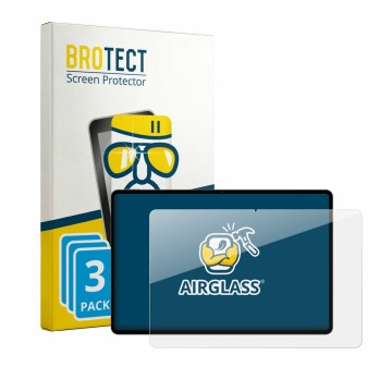 Face avant d’un emballage produit avec le logo de la marque BROTECT. À côté, l’appareil Teclast T70 Pro est représenté avec la