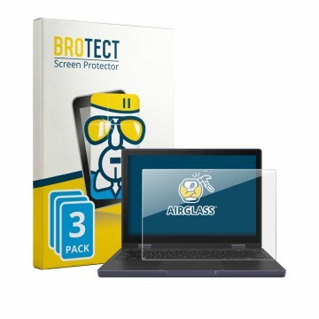 Face avant d’un emballage produit avec le logo de la marque BROTECT. À côté, l’appareil ASUS ExpertBook BR1204F est représenté