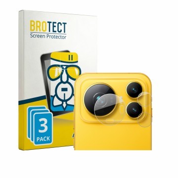 Vorderseite einer Produktverpackung mit dem Markenlogo BROTECT. Daneben ist das Gerät Honor Magic 9 (NUR Kameraschutz) mit dem