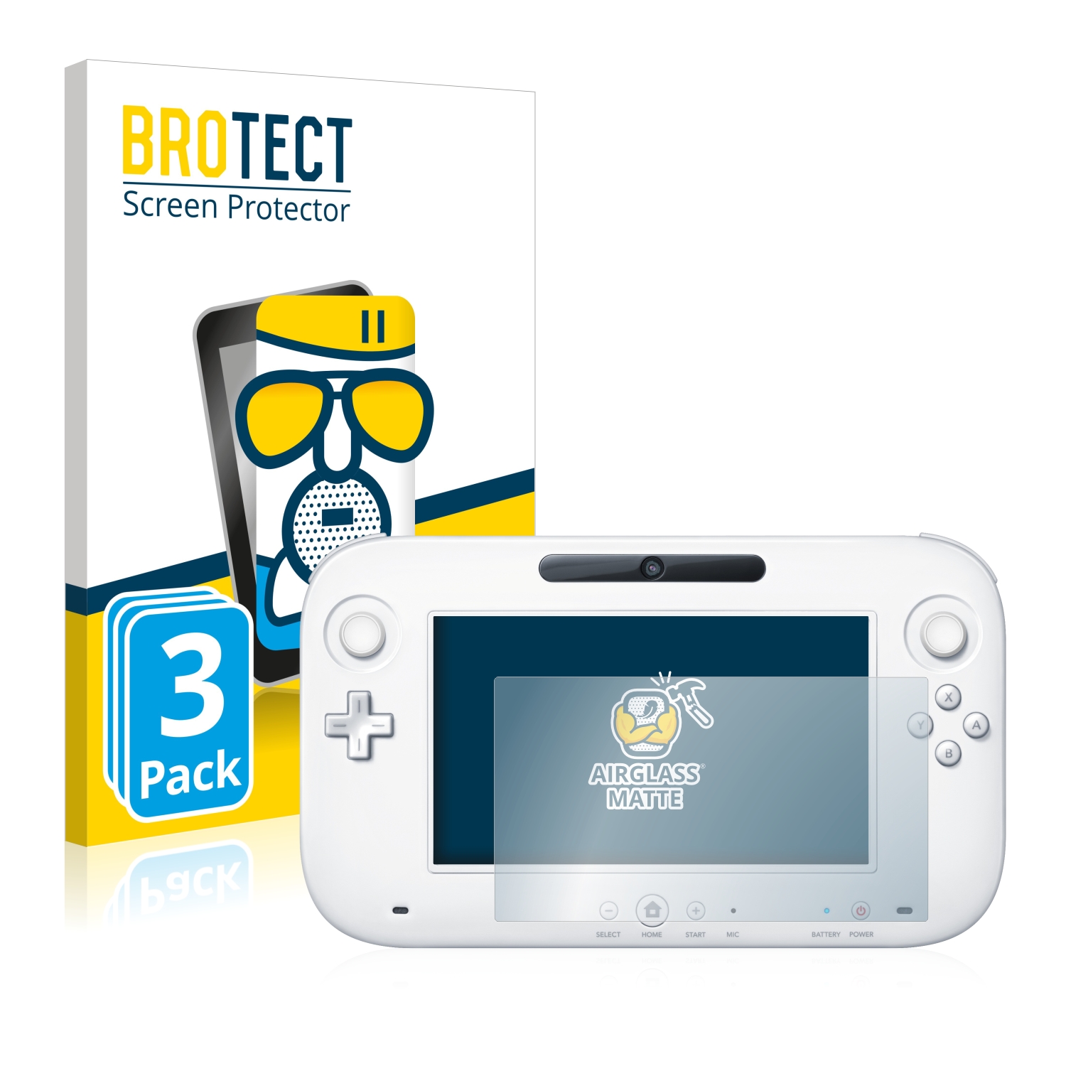 3x BROTECT AirGlass Matte Protection d'écran en verre mat pour Nintendo Switch  Lite