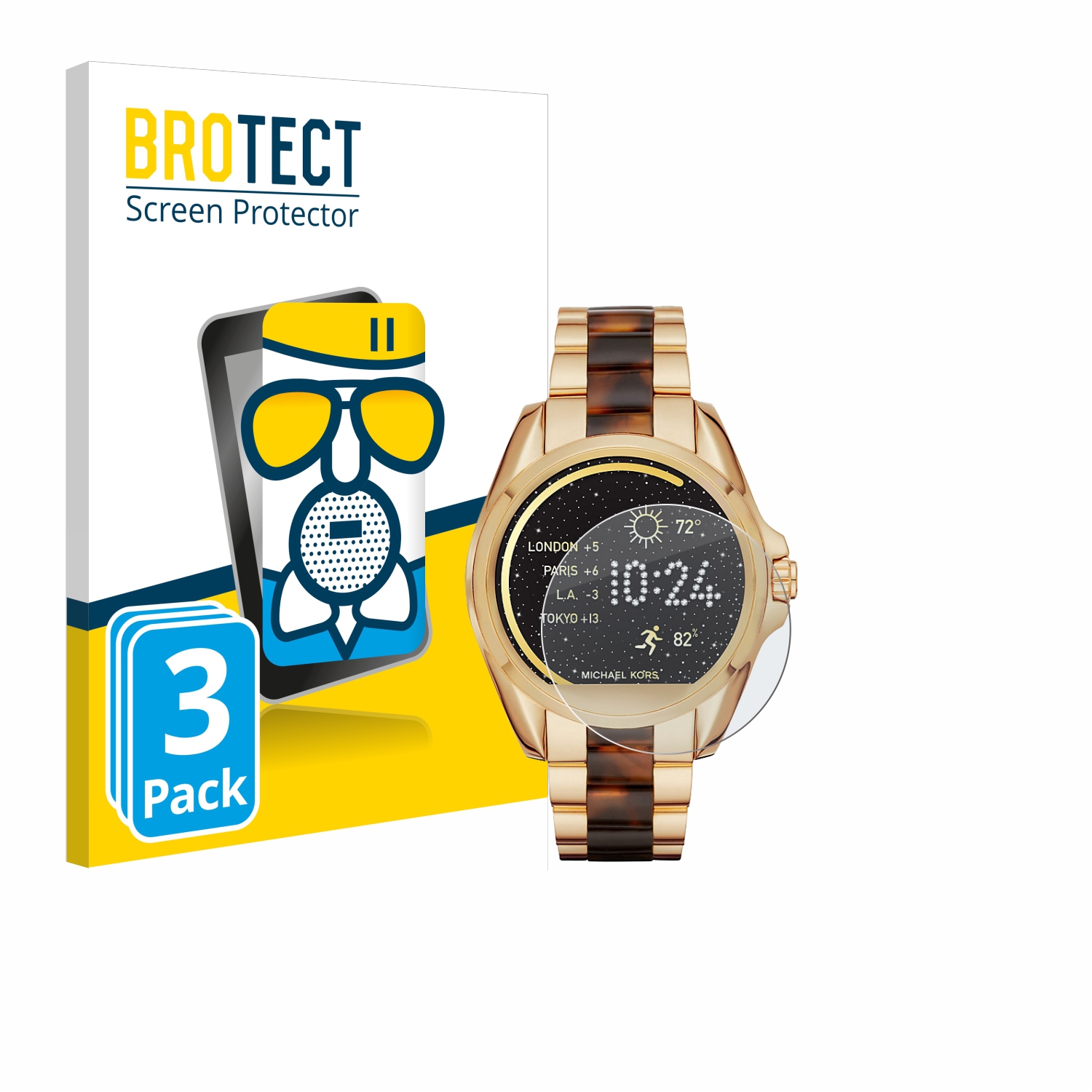screen protector michael kors smartwatch