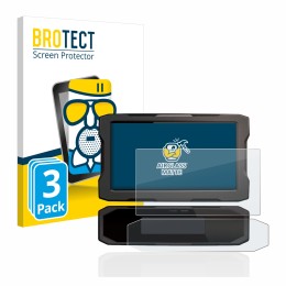 Vorderseite einer Produktverpackung mit dem Markenlogo BROTECT. Daneben ist das Gerät Honda CRF1100L 2020 Tachoanzeige mit dem