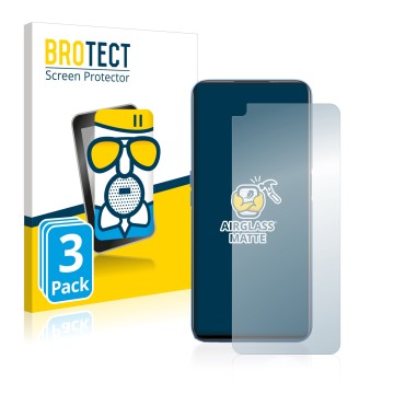 Parte frontale di una confezione del prodotto con il logo del marchio BROTECT. Accanto è raffigurato il dispositivo realme 8 5