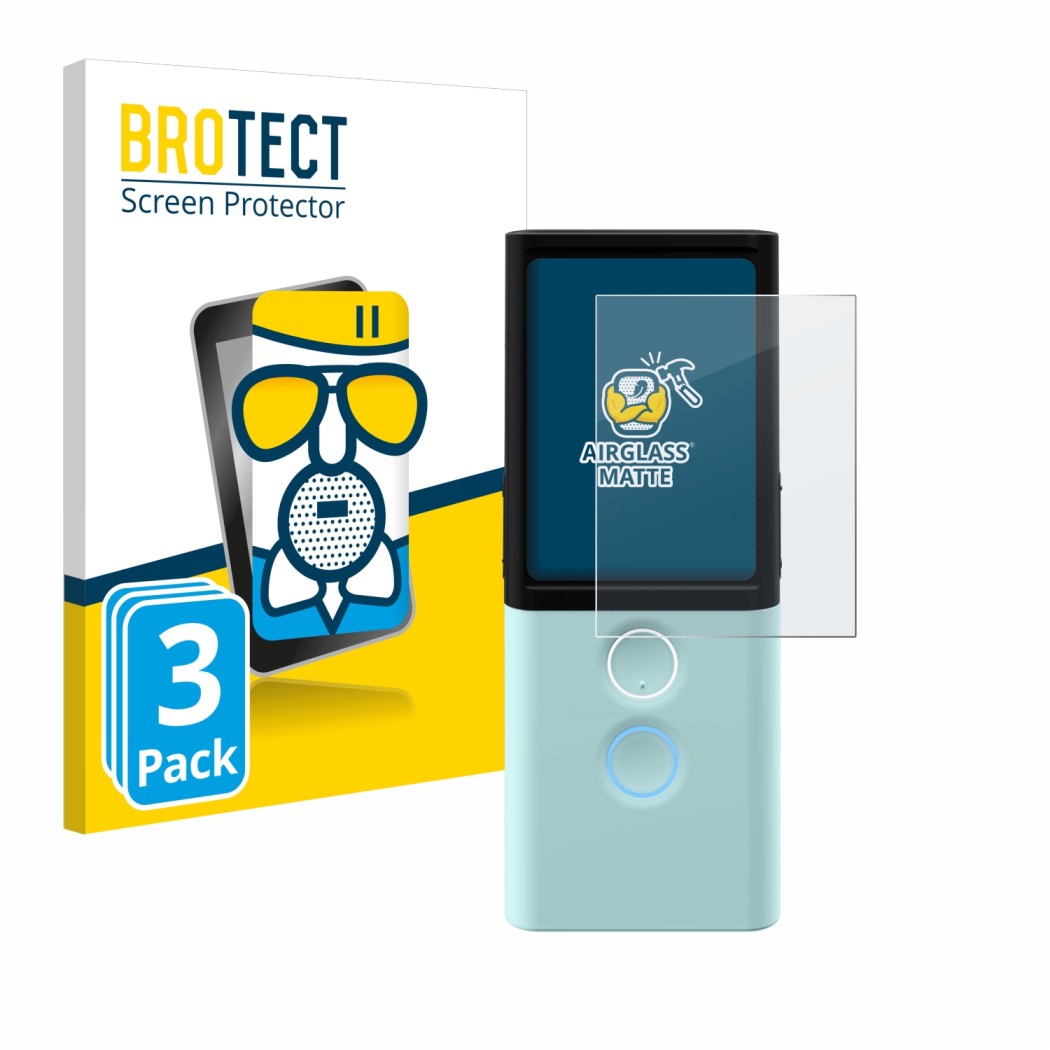 Parte frontale di una confezione del prodotto con il logo del marchio BROTECT. Accanto è raffigurato il dispositivo Vasco Tran